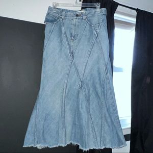 Junya Watanabe comme des garçons denim skirt